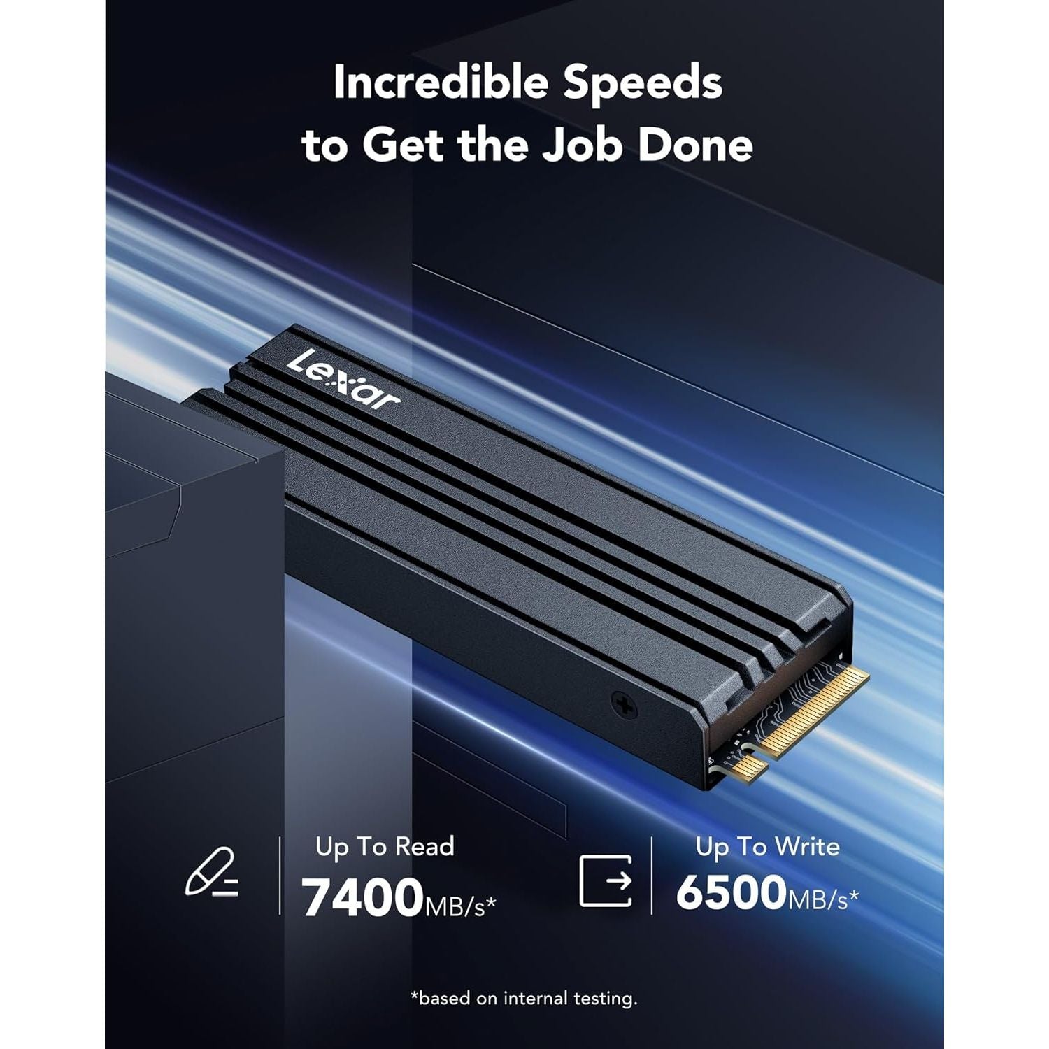 Buy Lexar,Lexar NM790 2TB NVMe SSD Gen4 Heatsink 7400MB/s PS5 PC - Gadcet UK | UK | London | Scotland | Wales| Near Me | Cheap | Pay In 3 | Hard Drives