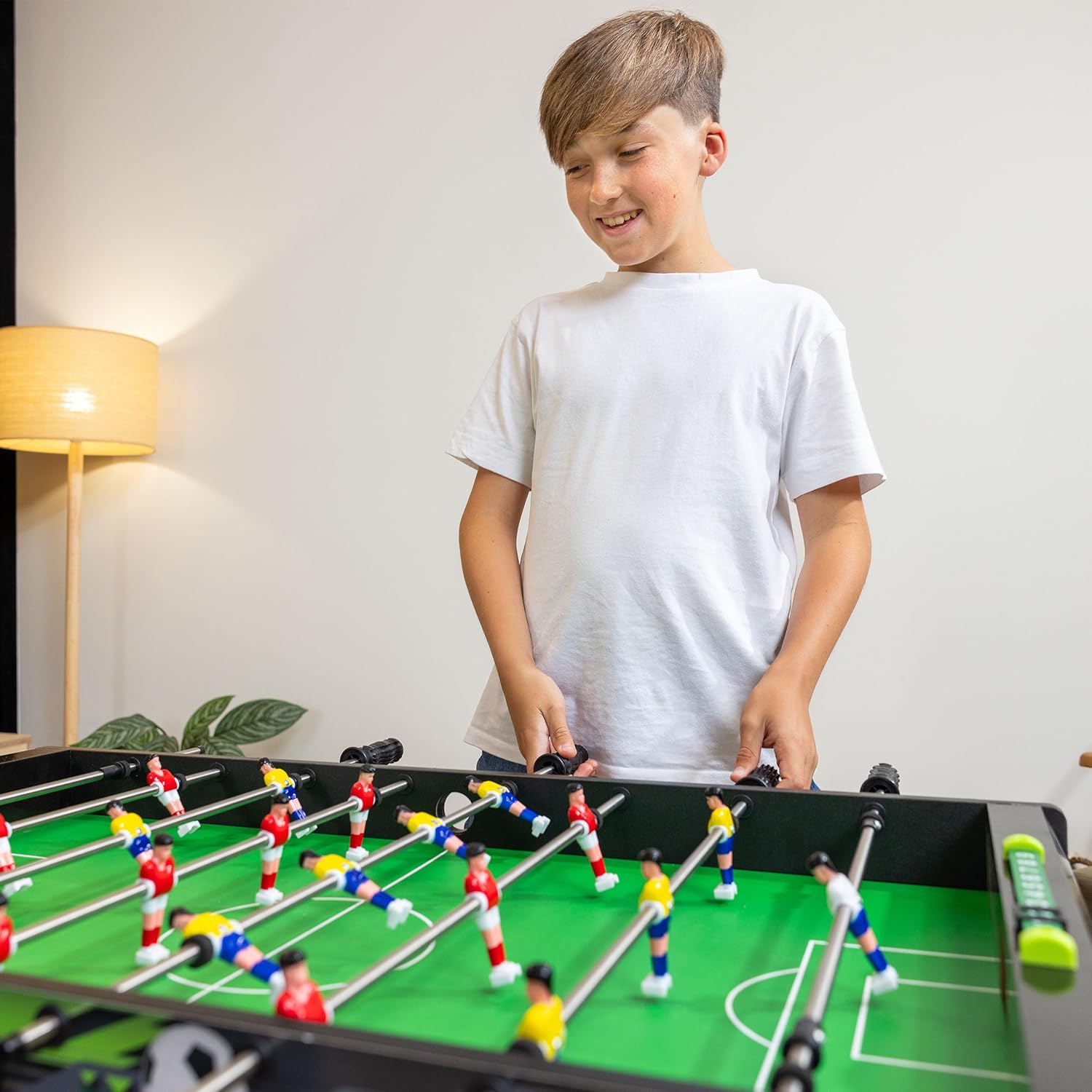 Buy PowerPlay,Power Play 3ft Stand Up Football Games Table, Kids Football Game, Arcade Game for Kids with Ergonomic Handles, Outdoor Indoor Use - Gadcet UK | UK | London | Scotland | Wales| Near Me | Cheap | Pay In 3 | Toys & Games