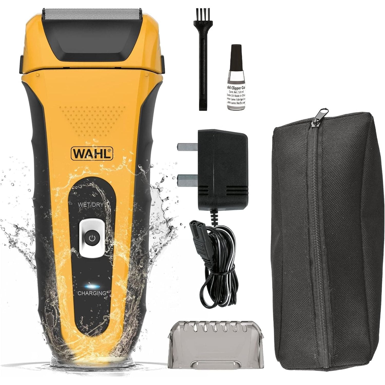 Buy WAHL,Wahl Lifeproof Foil Shaver, Men’s Shaver, Electric Shavers for Men, Beard Shaving, Face Shaver, Flex Foil, Precision Trimmer, Waterproof, Easy Clean, Travel Lock Function, Ergonomic Rubber Grips - Gadcet UK | UK | London | Scotland | Wales| Near Me | Cheap | Pay In 3 | Shaver & Trimmer