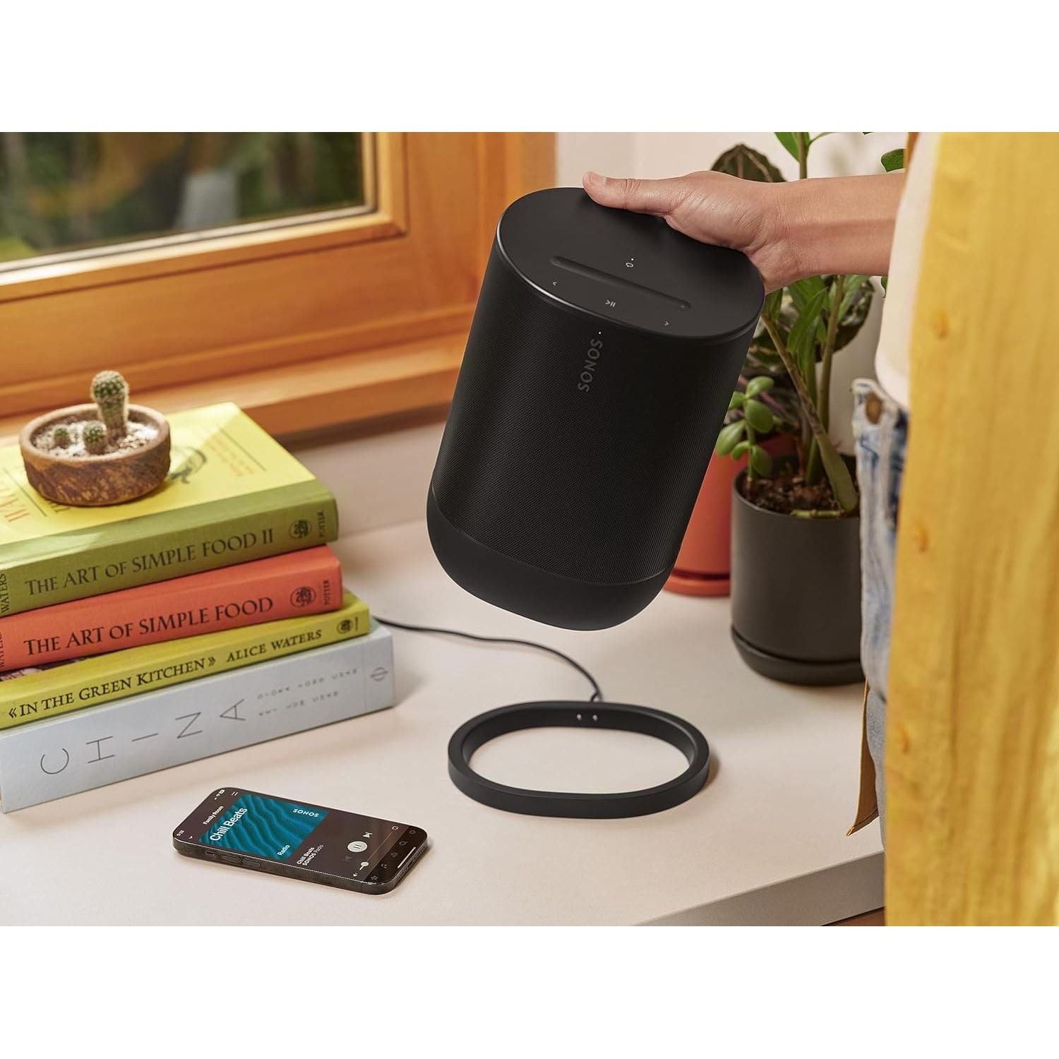 Buy Sonos,Sonos Move 2 Bluetooth Portable Speaker - Black - Gadcet UK | UK | London | Scotland | Wales| Near Me | Cheap | Pay In 3 | Bluetooth Speakers