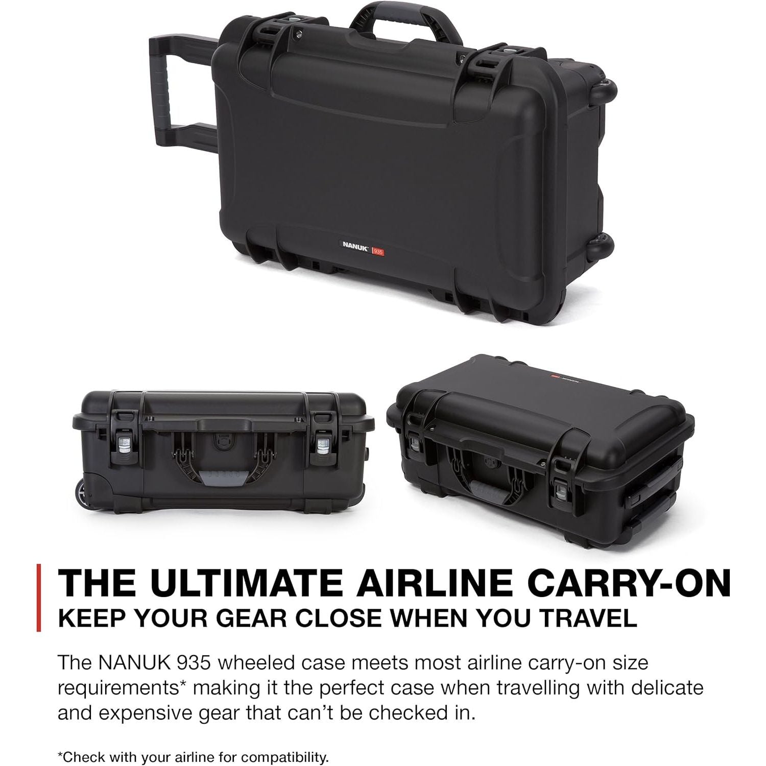 Buy Nanuk,Nanuk 935 Wheeled Hard Case – With Padded Dividers & Lid Organizer - Gadcet UK | UK | London | Scotland | Wales| Near Me | Cheap | Pay In 3 | Dry Boxes
