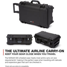 Nanuk 935 Wheeled Hard Case – With Padded Dividers & Lid Organizer