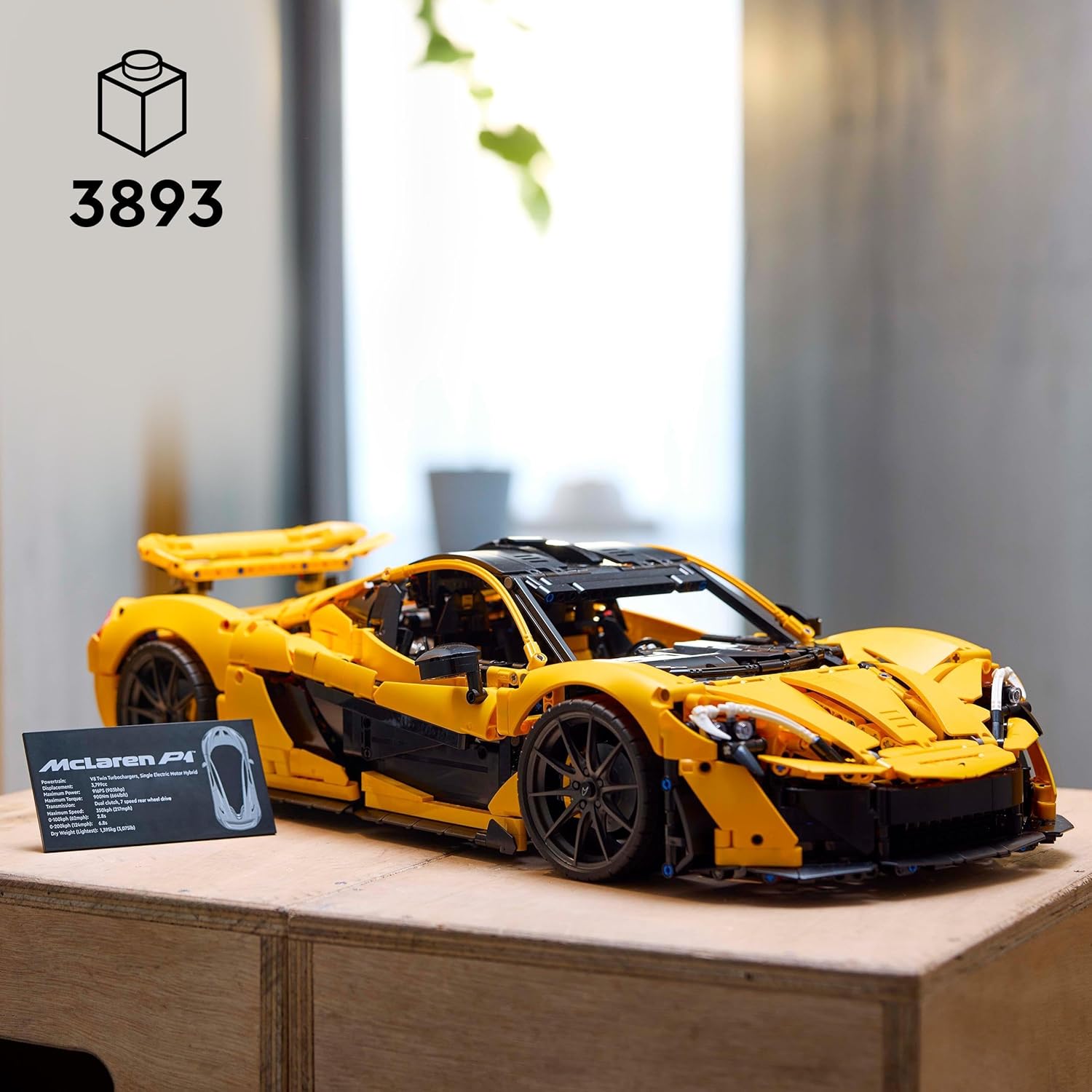 Buy LEGO,LEGO Technic McLaren P1 Hypercar Building Set (42172) – V8 Piston Engine, 7-Speed Gearbox, Collectible Scale Model for Adults - Gadcet UK | UK | London | Scotland | Wales| Near Me | Cheap | Pay In 3 | Toys & Games