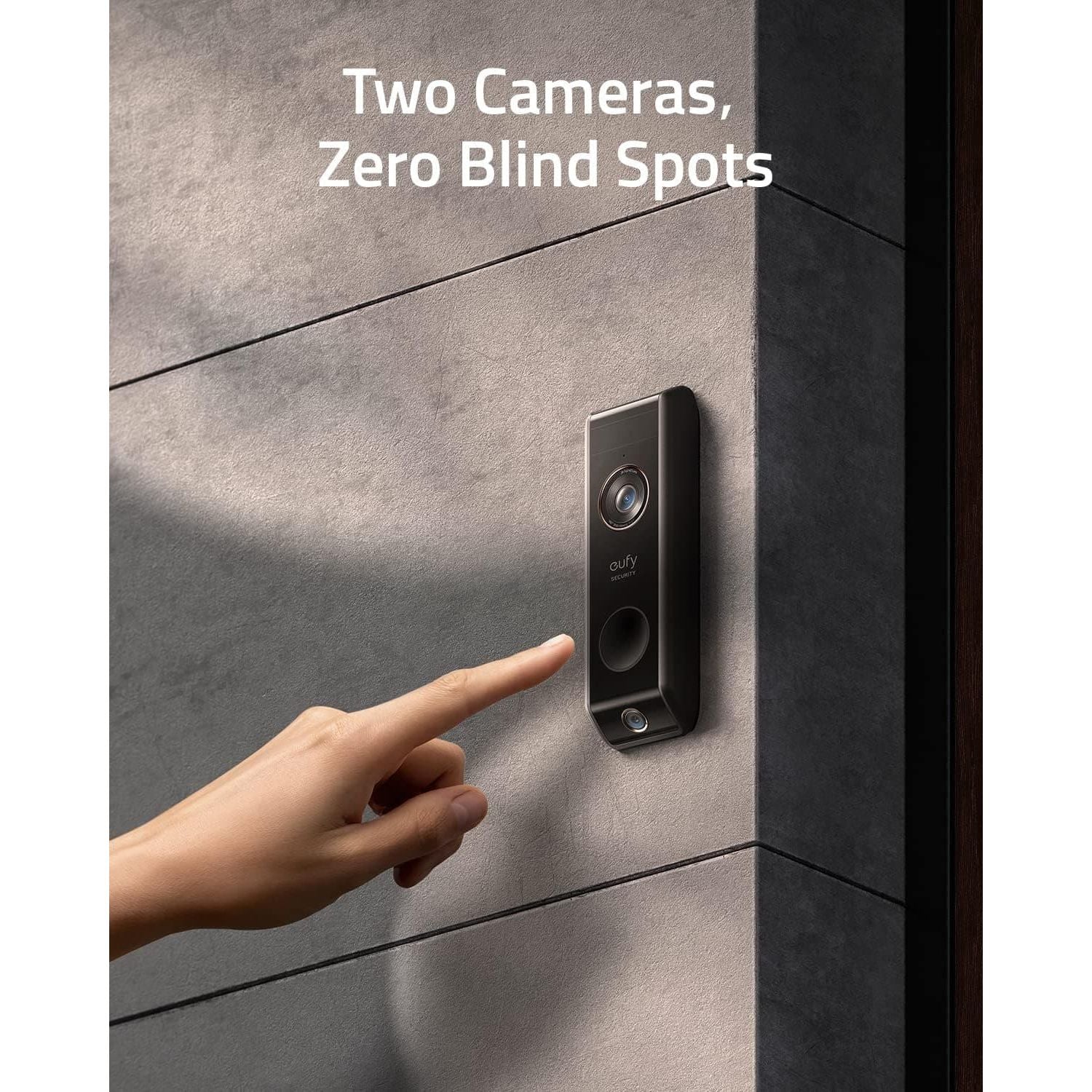 Buy eufy Security,eufy Security Video Doorbell S330 (Battery-Powered) with Homebase, Dual Motion Detection, Package Detection, 2K HD, 16GB Local Storage - Gadcet UK | UK | London | Scotland | Wales| Ireland | Near Me | Cheap | Pay In 3 | Security Monitors & Recorders