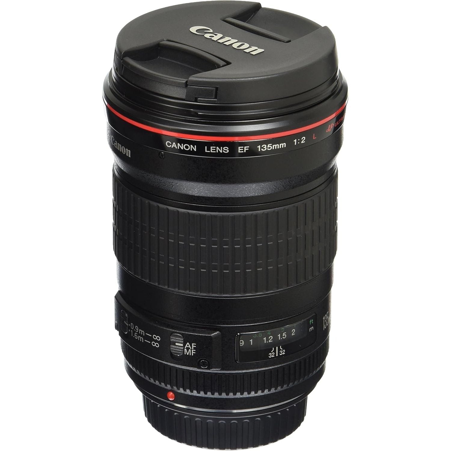 Canon EF 135mm f/2L USM Black Telephoto Lens