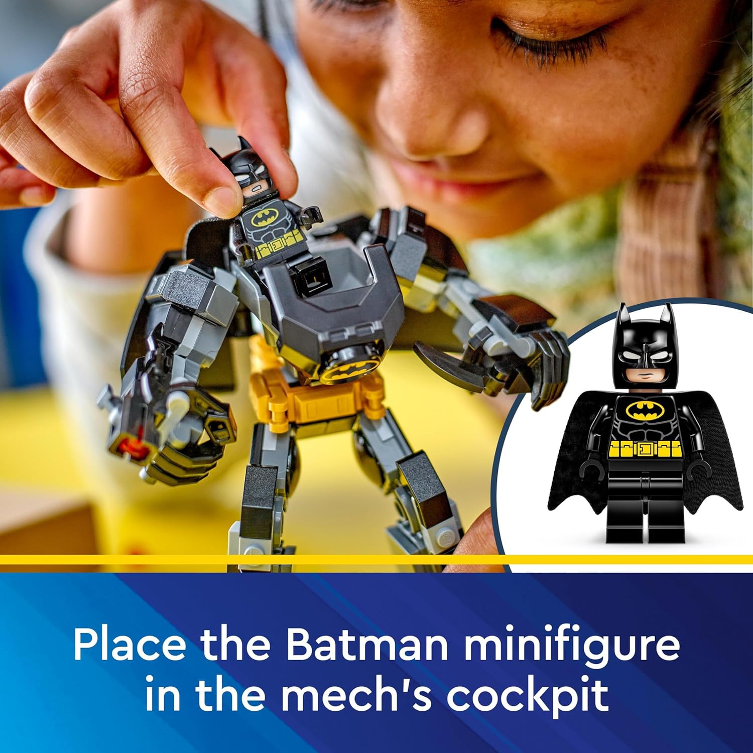 Buy LEGO,LEGO DC Batman Mech Armour Super-Hero Toy for Kids, Collectible Set with Robot Action Figure and Minifigure, Small Creative Gift for 6 Plus Year Old Boys, Girls 76270 - Gadcet UK | UK | London | Scotland | Wales| Near Me | Cheap | Pay In 3 | Interlocking Blocks