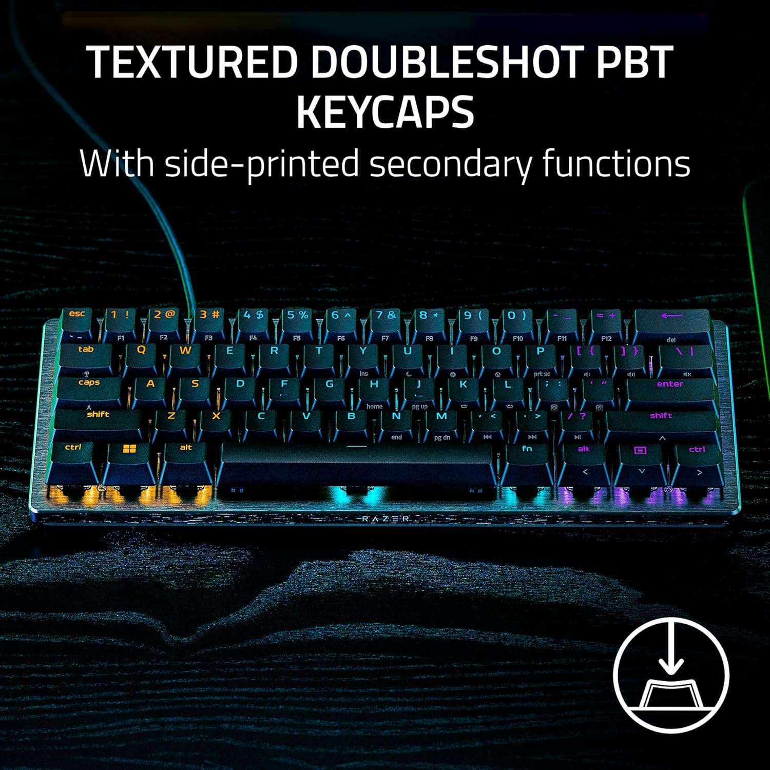 Buy Razer,Razer Huntsman V3 Pro Mini – 60% Analog Optical Gaming Keyboard, Gen-2 Switches, UK Layout, Black - Gadcet UK | UK | London | Scotland | Wales| Near Me | Cheap | Pay In 3 | Keyboards