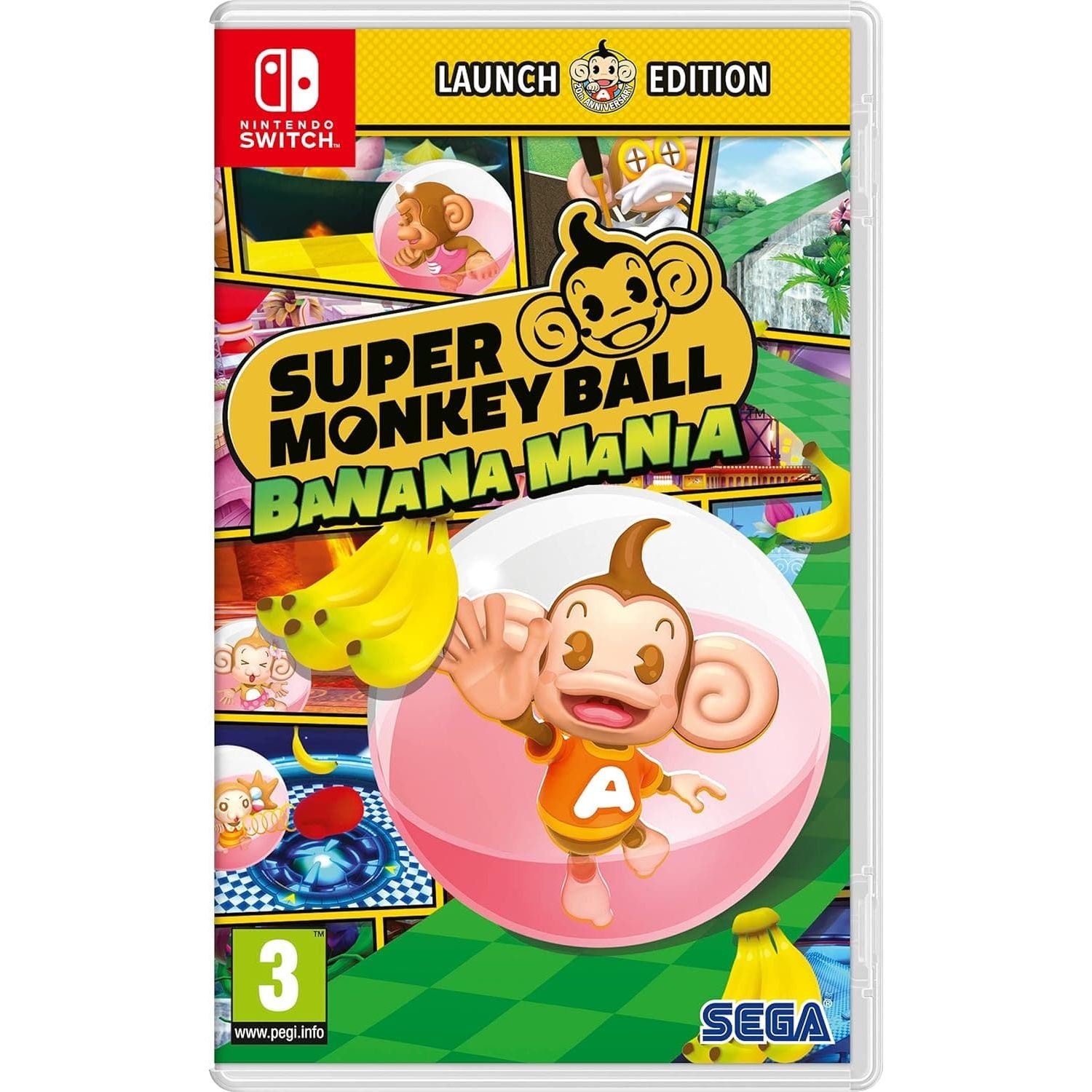 Buy Nintendo,Super Monkey Ball Banana Mania: Launch Edition (Nintendo Switch) - Gadcet UK | UK | London | Scotland | Wales| Ireland | Near Me | Cheap | Pay In 3 | Video Game Software