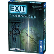Buy KOSMOS,Thames & Kosmos EXIT: The Abandoned Cabin – Escape Room Game, Level 2.5/5, 1–4 Players, Ages 12+ (692681) - Gadcet UK | UK | London | Scotland | Wales| Near Me | Cheap | Pay In 3 | Toys & Games