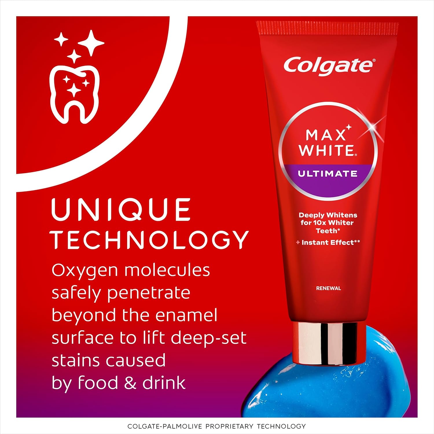 Buy Colgate,Colgate Max White Ultimate Renewal Whitening Toothpaste 75ml - Gadcet UK | UK | London | Scotland | Wales| Near Me | Cheap | Pay In 3 | Toothpaste