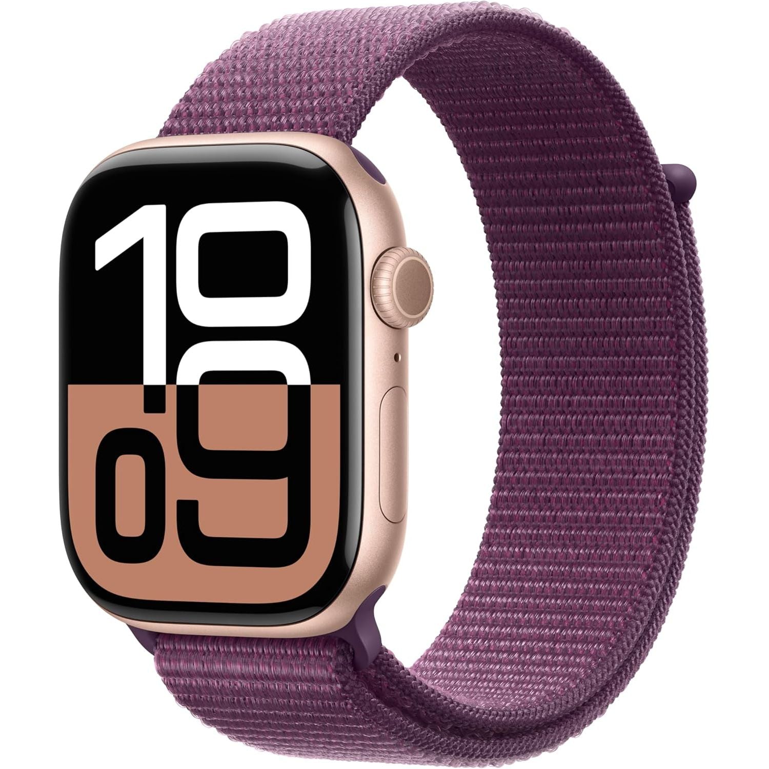 Buy Apple,Apple Watch Series 10 – GPS, 42mm Smartwatch, Rose Gold Aluminium Case, Plum Sport Loop, Always-On Retina Display, Carbon Neutral - Gadcet UK | UK | London | Scotland | Wales| Near Me | Cheap | Pay In 3 | Smart Watches