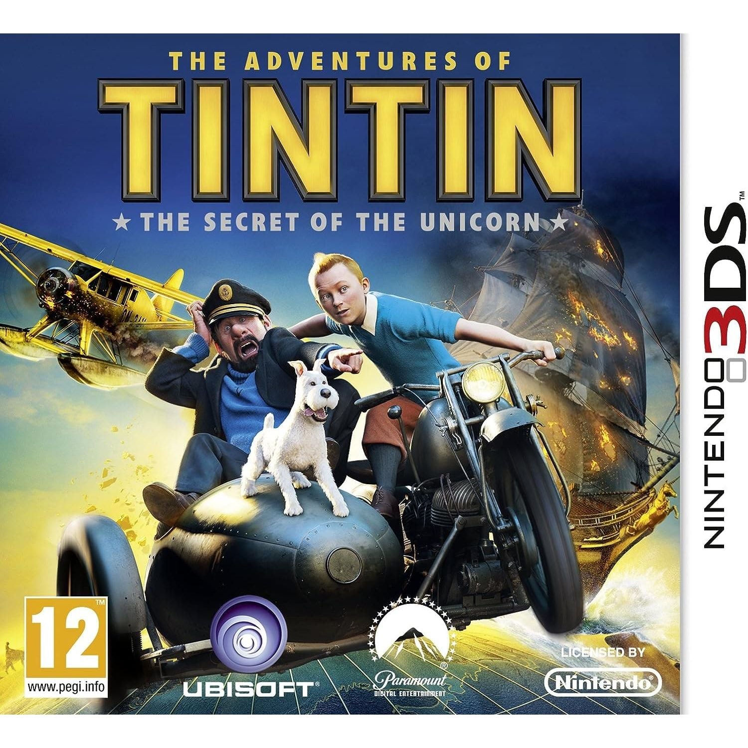 Buy Nintendo,The Adventures Of Tintin: The Secret Of The Unicorn The Game (Nintendo 3DS) - Gadcet UK | UK | London | Scotland | Wales| Ireland | Near Me | Cheap | Pay In 3 | Video Game Software