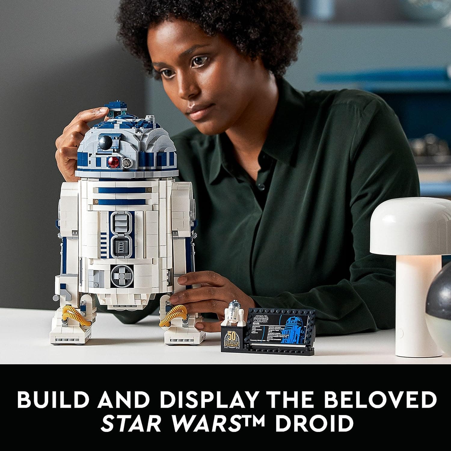 Buy Alann Trading Limited,LEGO Star Wars R2-D2 Droid Building Set for Adults, Collectible Display Model with Luke Skywalker’s Lightsaber 75308 - Gadcet UK | UK | London | Scotland | Wales| Near Me | Cheap | Pay In 3 | Toys & Games