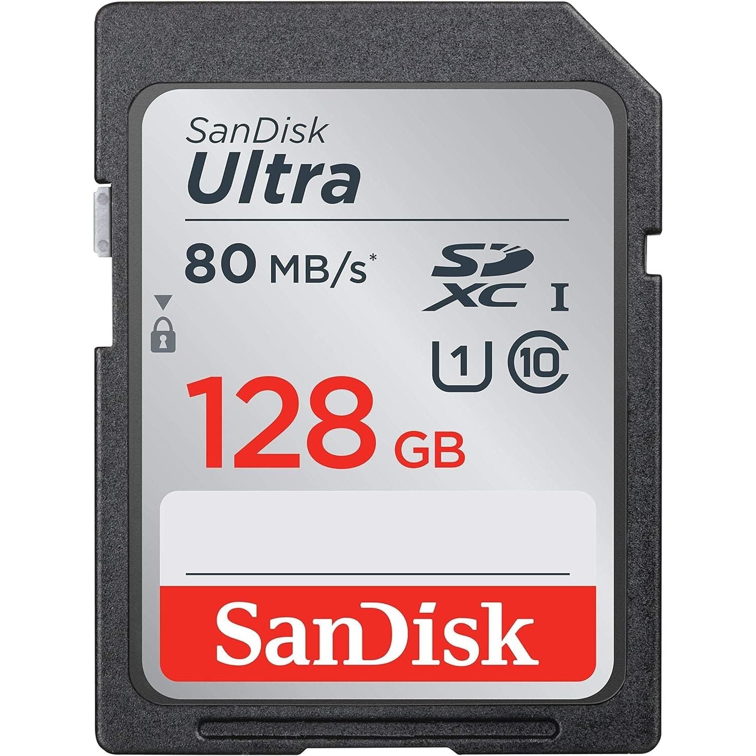 Buy Sandisk,SanDisk Ultra 128 GB SDXC Class 10 Memory Card up to 80 Mbps - Gadcet UK | UK | London | Scotland | Wales| Near Me | Cheap | Pay In 3 | Flash Memory Cards