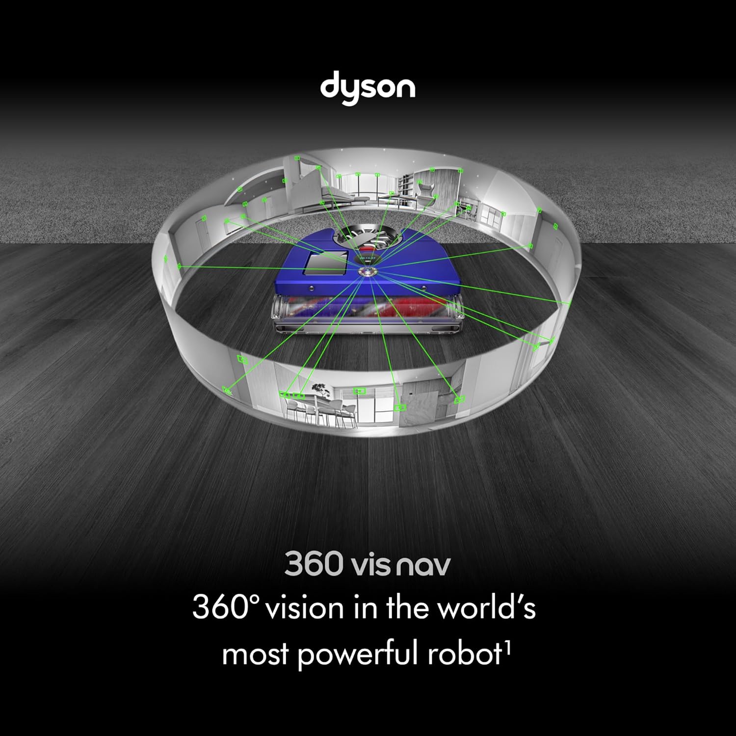 Buy Dyson,Dyson 360 Vis Nav™ Robot Vacuum: The Definitive Evolution in Autonomous Floor Care - Gadcet UK | UK | London | Scotland | Wales| Near Me | Cheap | Pay In 3 | Robot Vaccums