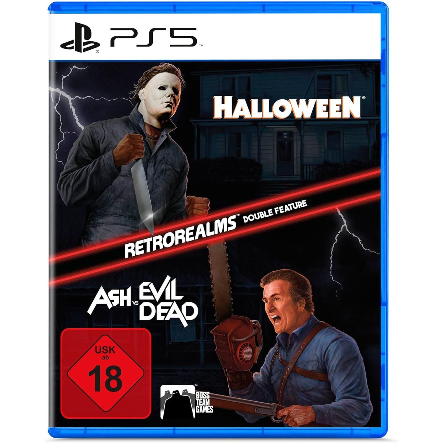 Buy PlayStation,Halloween & Ash vs Evil Dead Retro Realms - PS5 - Gadcet UK | UK | London | Scotland | Wales| Near Me | Cheap | Pay In 3 | Video Game Software