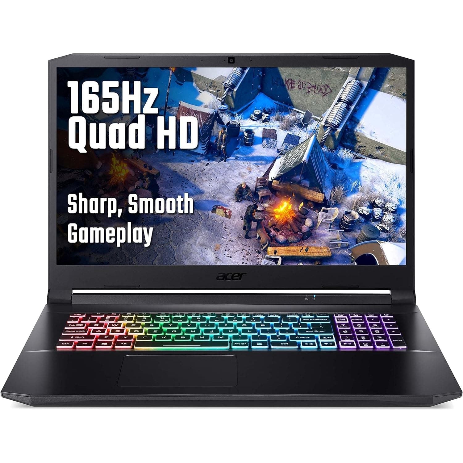 Buy Acer,Acer Nitro 5 (AN517-54) - 17.3 Inch - 512GB SSD - 16GB - Intel Core i7-11800H - NVIDIA GeForce RTX 3060 - QHD 165Hz - Gaming Laptop - Black - Gadcet UK | UK | London | Scotland | Wales| Ireland | Near Me | Cheap | Pay In 3 | Laptops