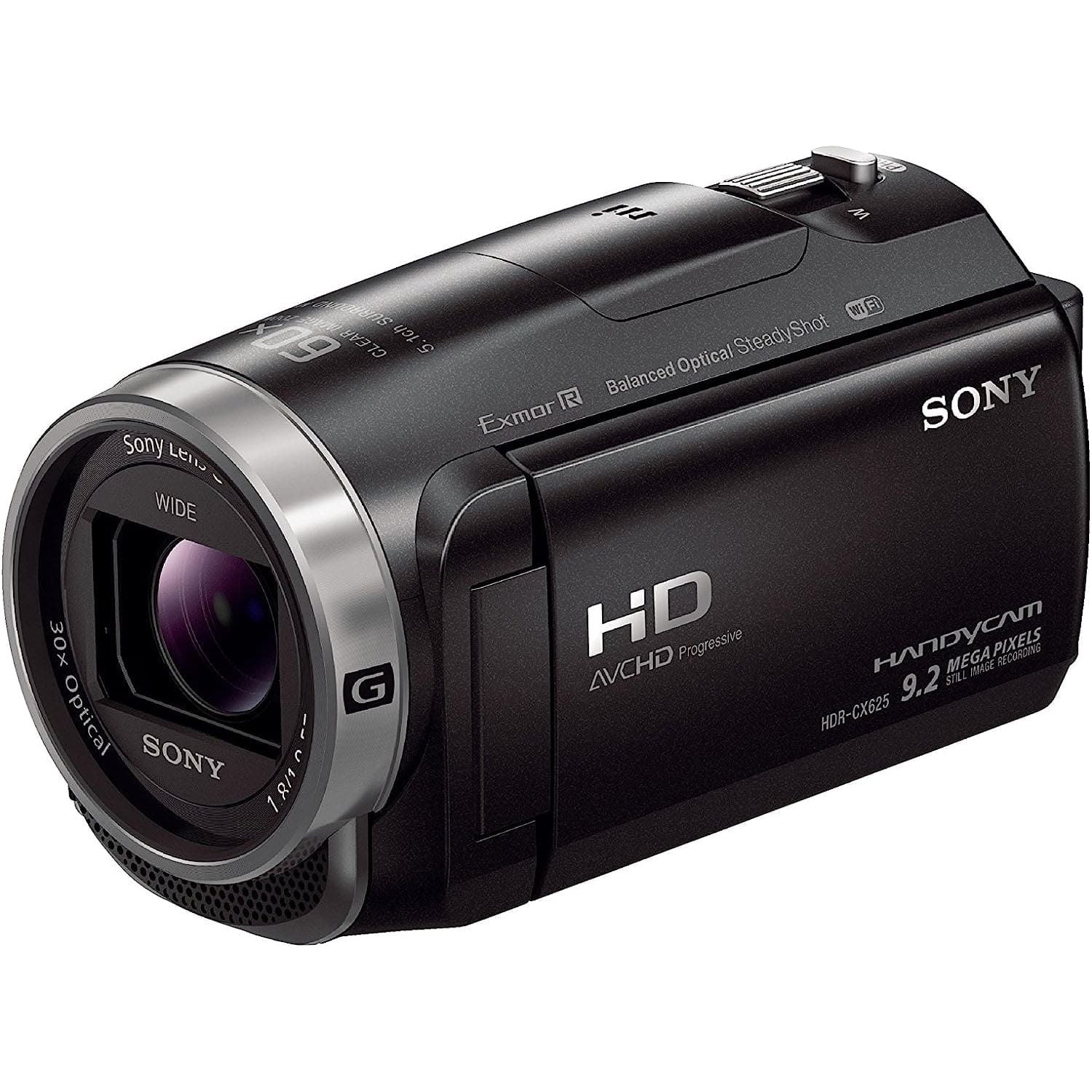 Buy Sony,Sony HDR-CX625 Full HD Compact Camcorder (5-Axis Balanced Optical SteadyShot, 30x Optical Zoom, Wi-Fi and NFC) - Black - Gadcet.com | UK | London | Scotland | Wales| Ireland | Near Me | Cheap | Pay In 3 | Digital Cameras