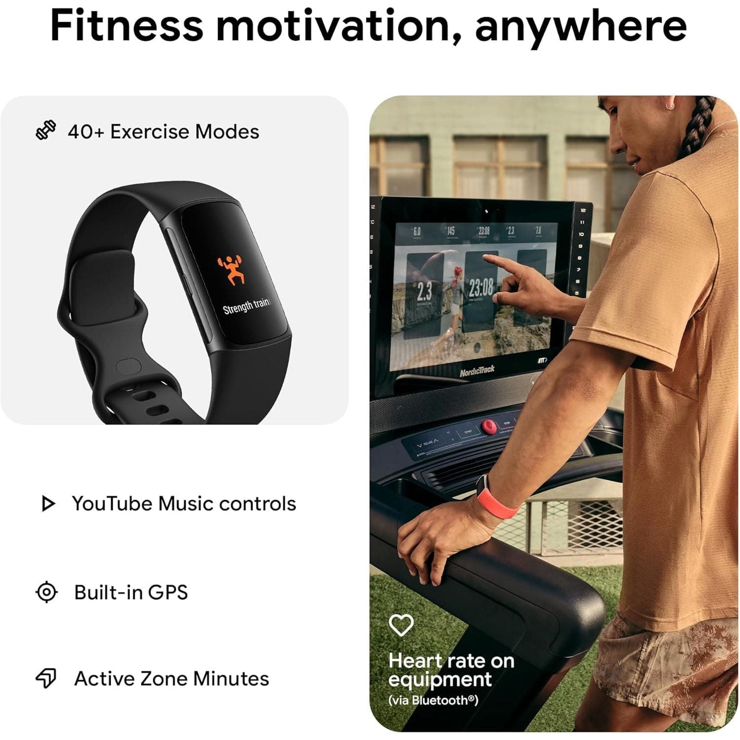 Buy Google,Fitbit by Google Charge 6 Activity Tracker with Google Wallet and Google Maps - Gadcet UK | UK | London | Scotland | Wales| Ireland | Near Me | Cheap | Pay In 3 | Smart Watch