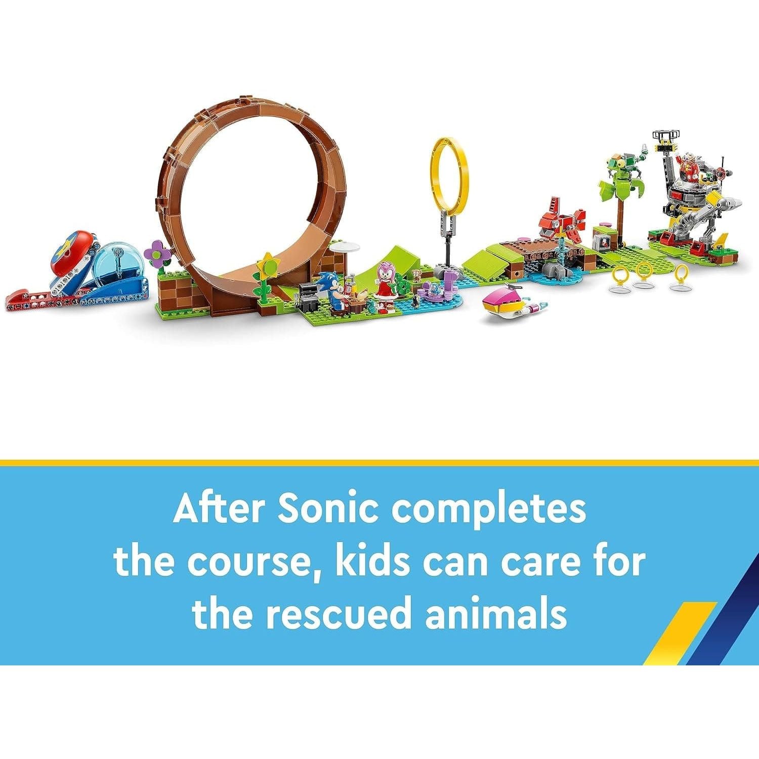 Buy LEGO,LEGO Sonic the Hedgehog Sonic's Green Hill Zone Loop 76994 - Gadcet UK | UK | London | Scotland | Wales| Ireland | Near Me | Cheap | Pay In 3 | Toys