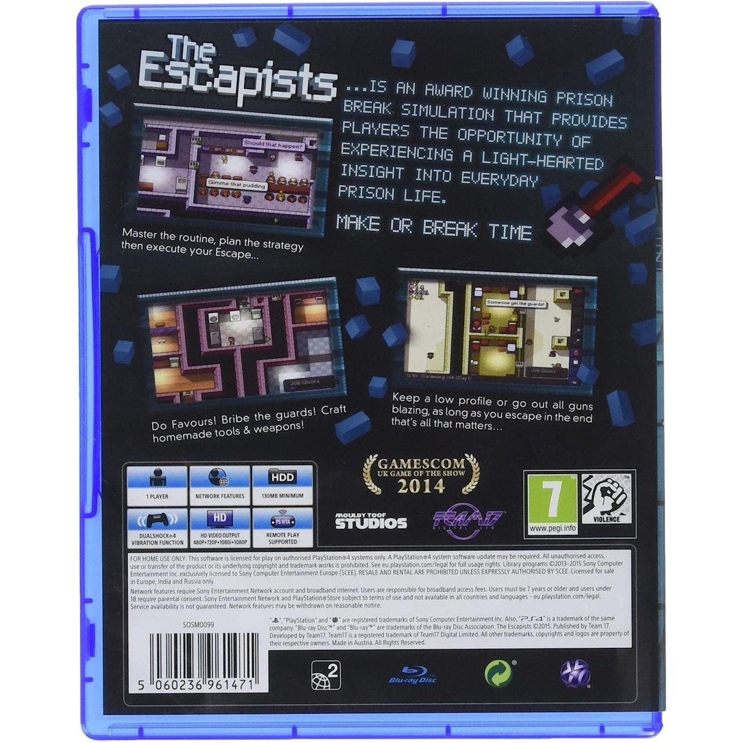 Buy playstation,The Escapists (PS4) - Gadcet.com | UK | London | Scotland | Wales| Ireland | Near Me | Cheap | Pay In 3 | Video Game Software