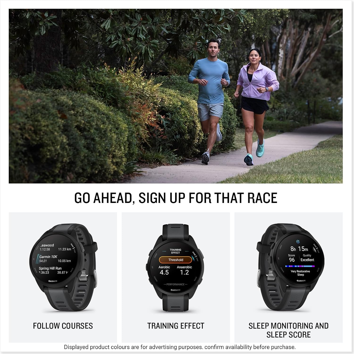 Buy Garmin,Garmin Forerunner 165 – GPS Running Smartwatch, 43mm – White - Gadcet UK | UK | London | Scotland | Wales| Near Me | Cheap | Pay In 3 | Smart Watches