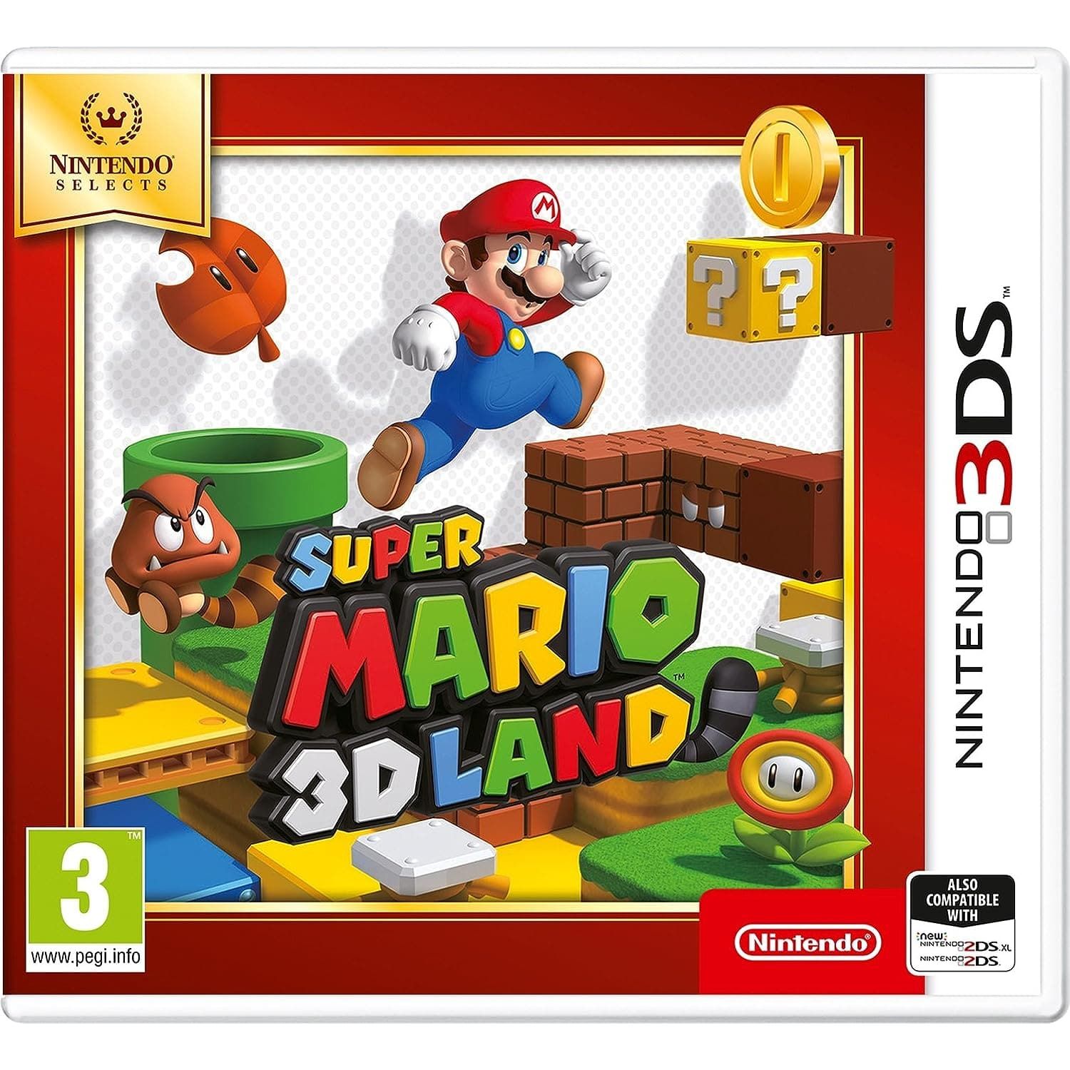 Buy Nintendo,Nintendo Selects - Super Mario 3D Land (Nintendo 3DS) - Gadcet UK | UK | London | Scotland | Wales| Ireland | Near Me | Cheap | Pay In 3 | Games