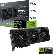 ASUS Prime GeForce RTX 5070 OC 12GB GDDR7 Gaming Graphics Card – PCIe 5.0, 2587MHz Boost, HDMI 2.1b, DP 2.1b