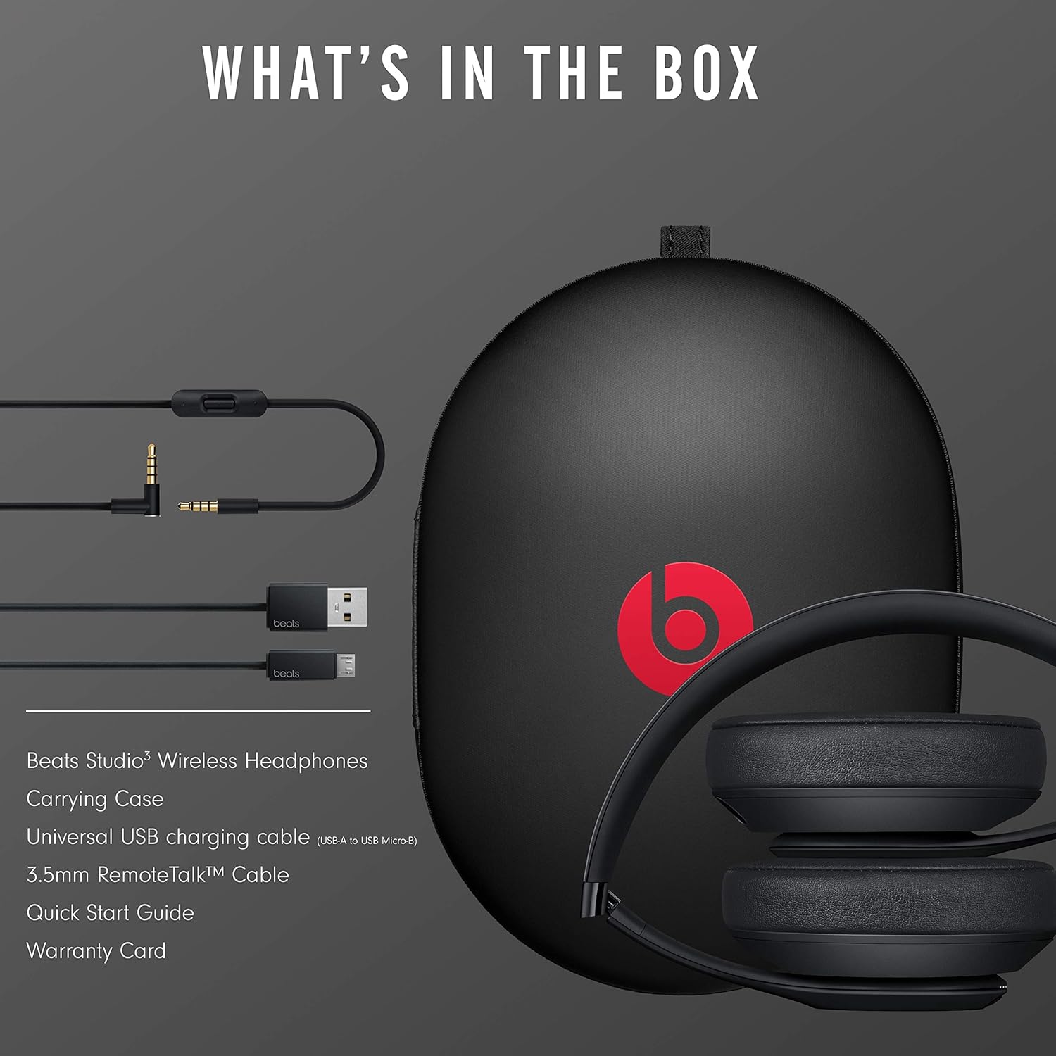 Buy Beats,Beats Studio3 Wireless Noise Cancelling Headphones | Over-Ear Bluetooth Headphones | Apple W1 Chip | Matte Black - Gadcet UK | UK | London | Scotland | Wales| Near Me | Cheap | Pay In 3 | Over-Ear Headphones