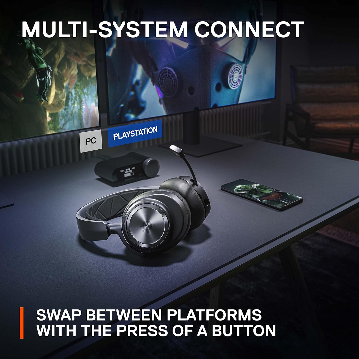 Buy Steelseries,Steelseries Arctis Nova Pro PS5, PC Wireless Gaming Headset - Gadcet UK | UK | London | Scotland | Wales| Near Me | Cheap | Pay In 3 | On-Ear Headphones