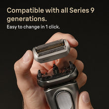Braun Series 9 PRO+ Electric Shaver ORIGINAL Replacement Head, Get Back 100% Shaving Performance, Compatible With Series 9 Shavers, Made in Germany , 96M