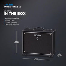 Buy BOSS,BOSS KATANA-50 MkII EX Guitar Amplifier | 50-Watt Combo Amp | GA-FC/GA-FC EX Foot Controller Support | Line Output with Cabinet Emulation | Link Second Katana-50 MkII Model with Stereo Expand Feature - Gadcet UK | UK | London | Scotland | Wales| Near Me | Cheap | Pay In 3 | Audio Amplifiers