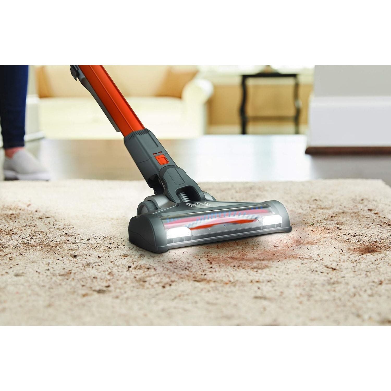 Buy BLACK+DECKER,BLACK + DECKER BHFEV182C-GB, 18V 2.0Ah PowerSeries Floor Extension Stick Vac, Grey, 650 milliliters - Gadcet UK | UK | London | Scotland | Wales| Ireland | Near Me | Cheap | Pay In 3 | Vacuum Cleaner