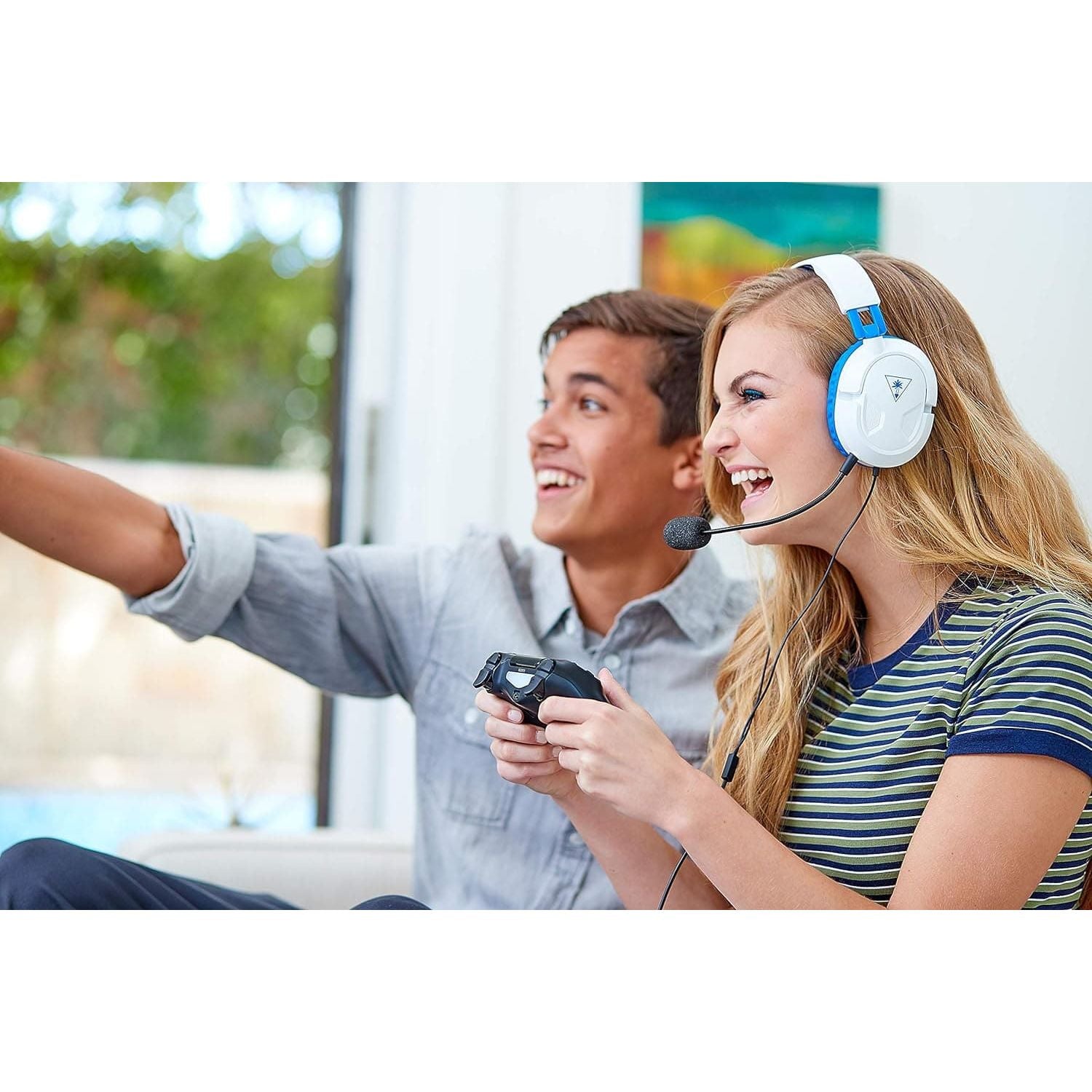 Buy Turtle Beach,Turtle Beach Recon 60P Amplified Stereo Gaming Headset - White - Gadcet UK | UK | London | Scotland | Wales| Ireland | Near Me | Cheap | Pay In 3 | Headphones & Headsets
