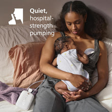 Philips Avent Hands-Free Double Electric Breast Pump – Model SCF547/11, Hospital-Strength, Mimics Natural Drinking Rhythm, 2 Collection Cups, 4 Breast Shields