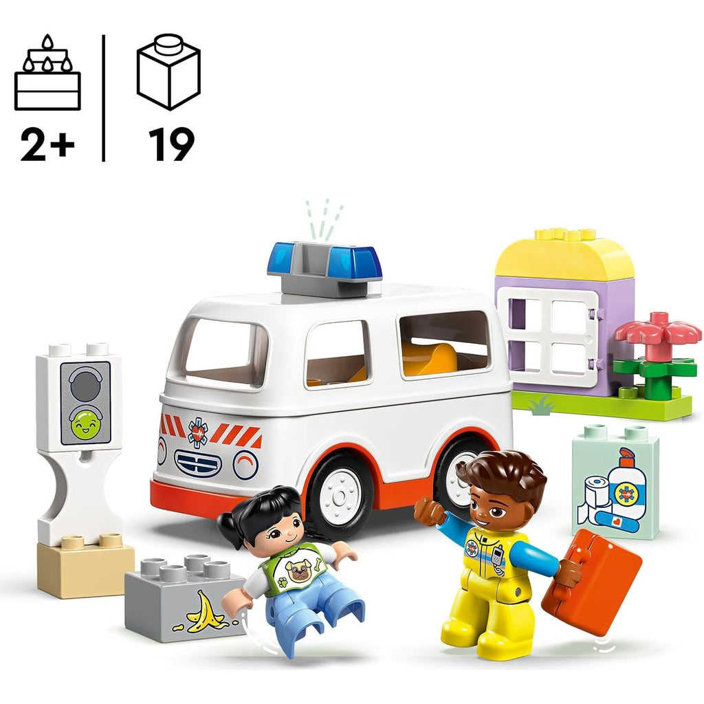 LEGO DUPLO 10447 Ambulance with Driver 10