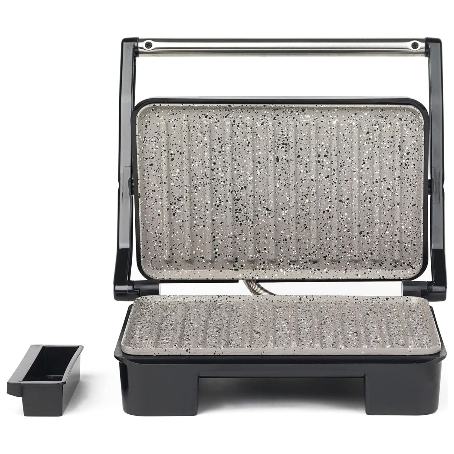 Buy Salter,Salter Marblestone Health Grill & Panini Maker - Non-Stick, Oil-Free, 750W, Floating Hinge, Removable Drip Tray - Gadcet UK | UK | London | Scotland | Wales| Near Me | Cheap | Pay In 3 | Sandwich Makers