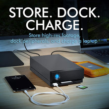 LaCie 1big Dock 10TB External Hard Drive – HDD Docking Station for PC, Mac, iPad & iPhone, Data Rescue Service (STHS10000800)