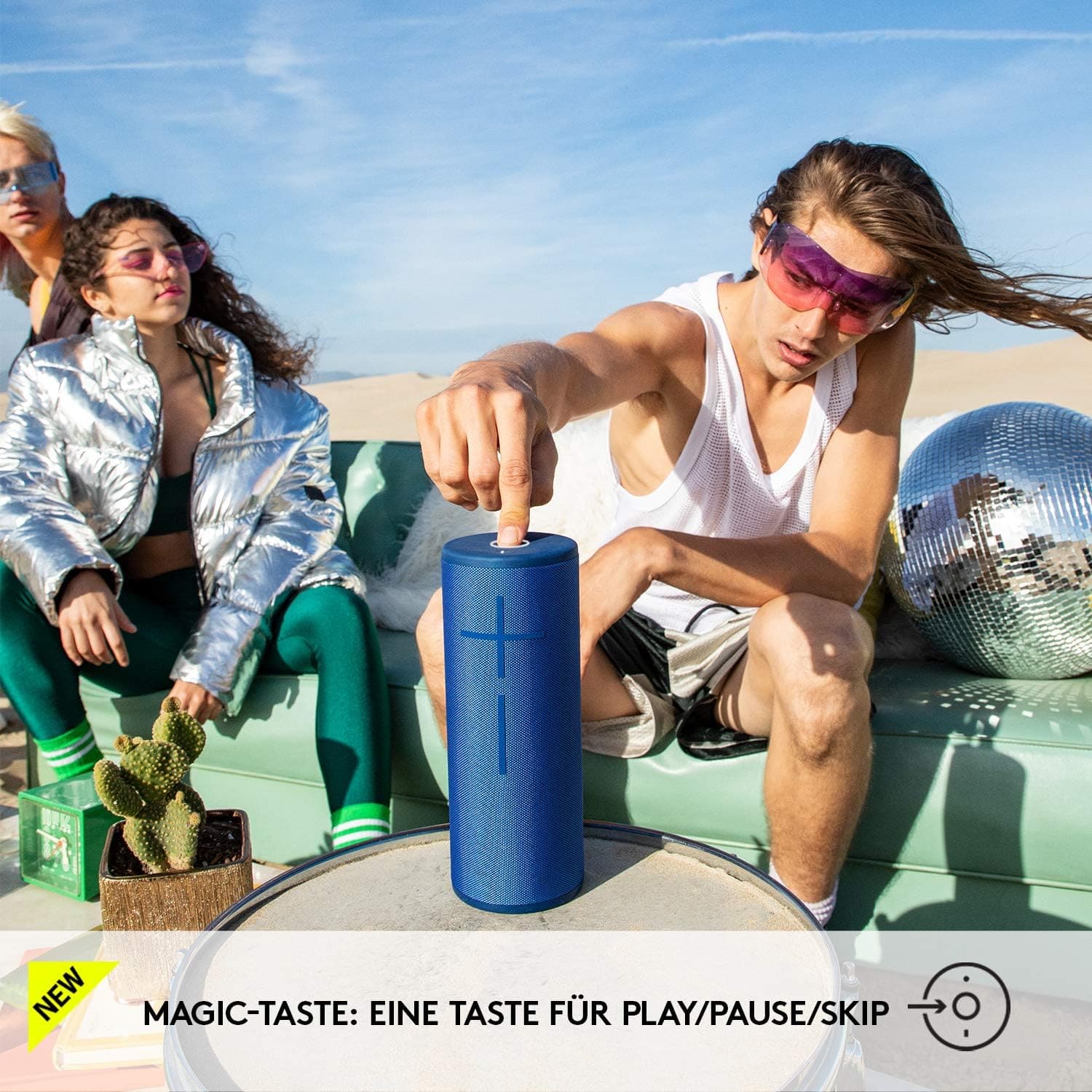 Buy Ultimate Ears,Ultimate Ears MEGABOOM 3 Wireless Bluetooth Speaker, Powerful Sound + Thundering Bass, Bluetooth, Magic Button, Waterproof, Battery 20 hours, Range 45 m - Unicorn - Gadcet UK | UK | London | Scotland | Wales| Ireland | Near Me | Cheap | Pay In 3 | Bluetooth Speakers