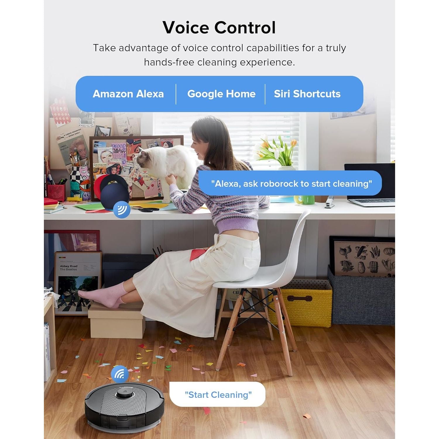 Buy Roborock,Roborock Q5 Pro+ Robot Vacuum with Mop – Self-Emptying, 5500Pa Suction, DuoRoller Brush, Smart Navigation – Ideal for Pet Hair & Hard Floors - Gadcet UK | UK | London | Scotland | Wales| Near Me | Cheap | Pay In 3 | Vacuums