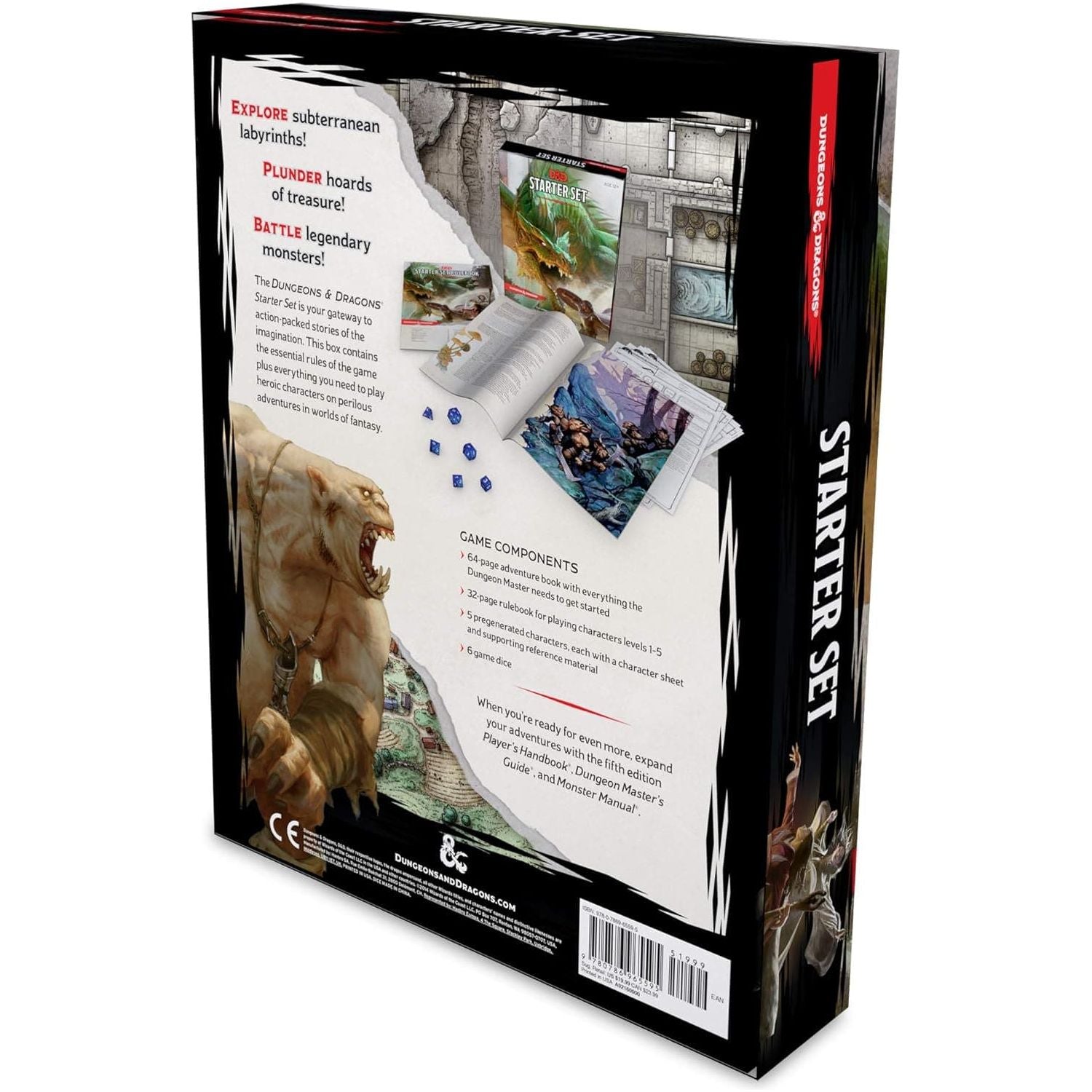 Buy Gadcet UK,Dungeons & Dragons Starter Set : Fantasy Roleplaying Game Starter Set - Gadcet UK | UK | London | Scotland | Wales| Ireland | Near Me | Cheap | Pay In 3 | Games and Toys