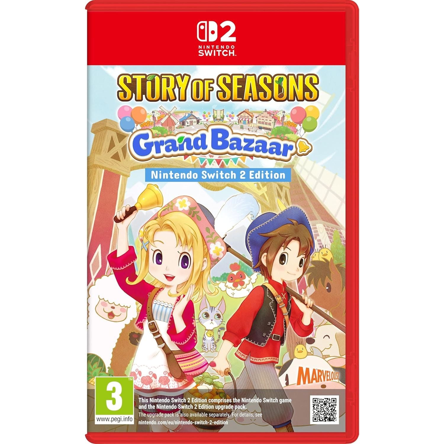 Buy Nintendo Game,Story of Seasons: Grand Bazaar - Switch 2 Game - Gadcet UK | UK | London | Scotland | Wales| Near Me | Cheap | Pay In 3 | Video Game Software