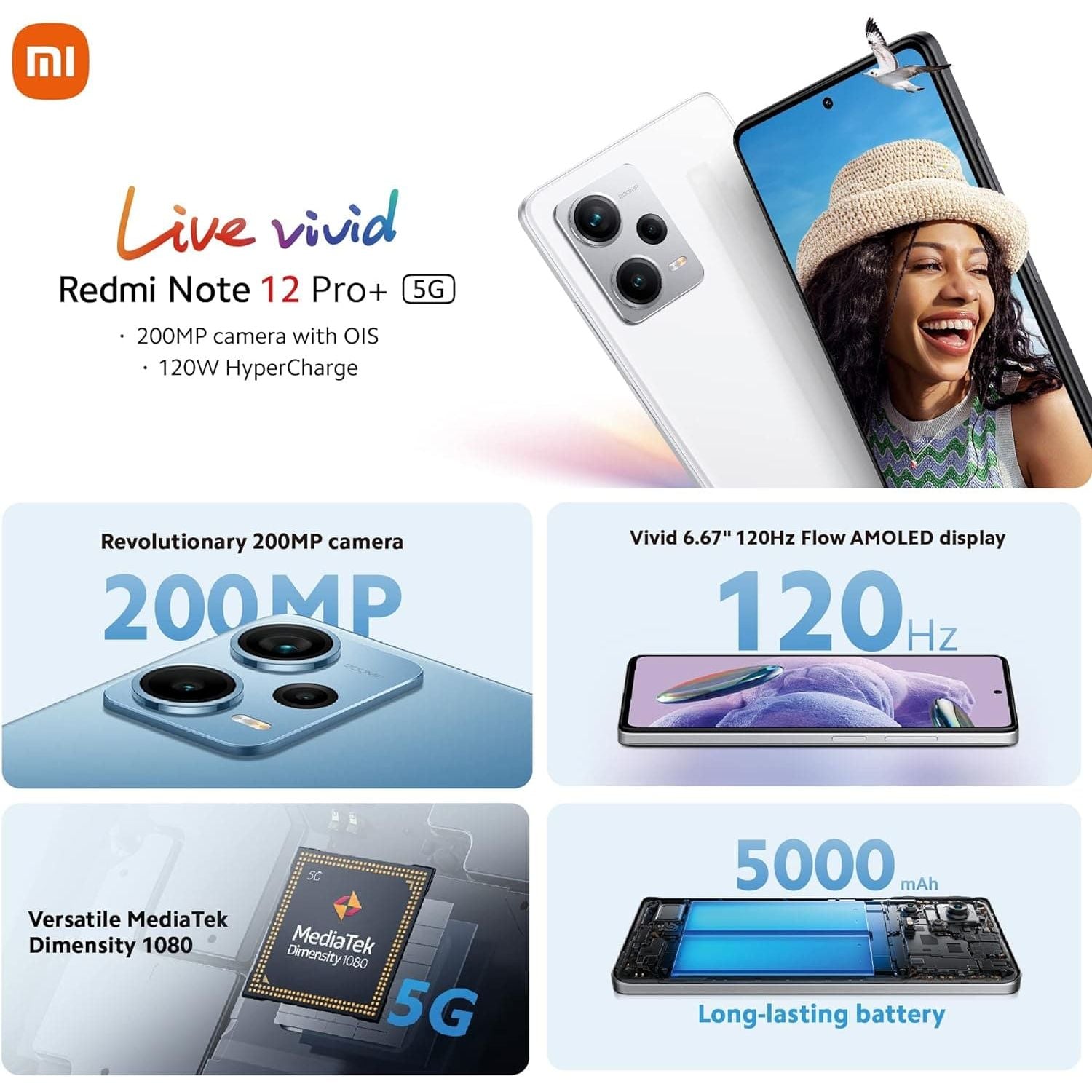 Buy Xiaomi,Xiaomi Redmi Note 12 Pro+ 5G - 256GB Storage - 8GB RAM - Dual Sim - Midnight Black - Unlocked - Gadcet UK | UK | London | Scotland | Wales| Ireland | Near Me | Cheap | Pay In 3 | Unlocked Mobile Phones