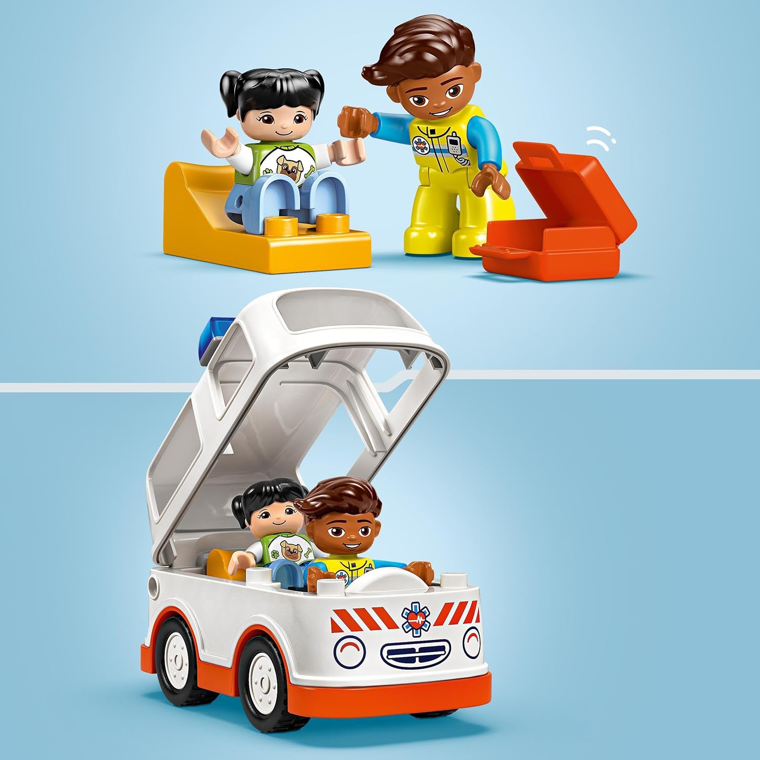 Buy Lego,LEGO DUPLO Ambulance & Driver Set (10447) – Educational Toy for Toddlers 2+ – Encourages Role-Play, Creativity & Motor Skills - Gadcet UK | UK | London | Scotland | Wales| Near Me | Cheap | Pay In 3 | Building Toys