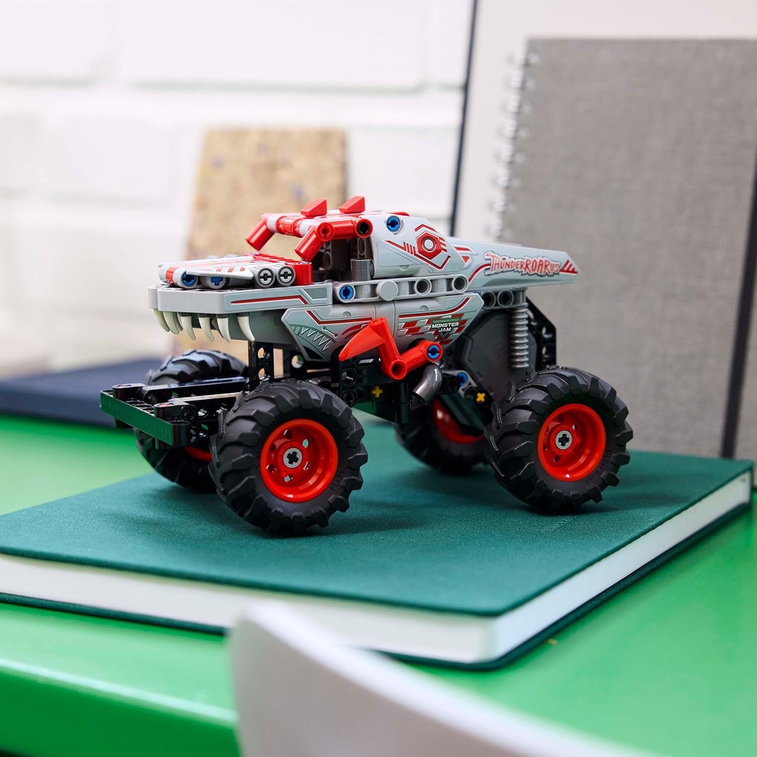 Buy LEGO,LEGO Technic Monster Jam ThunderROARus Pull-Back Truck Toy – Set 42200 - Gadcet UK | UK | London | Scotland | Wales| Near Me | Cheap | Pay In 3 | Construction Set Toys