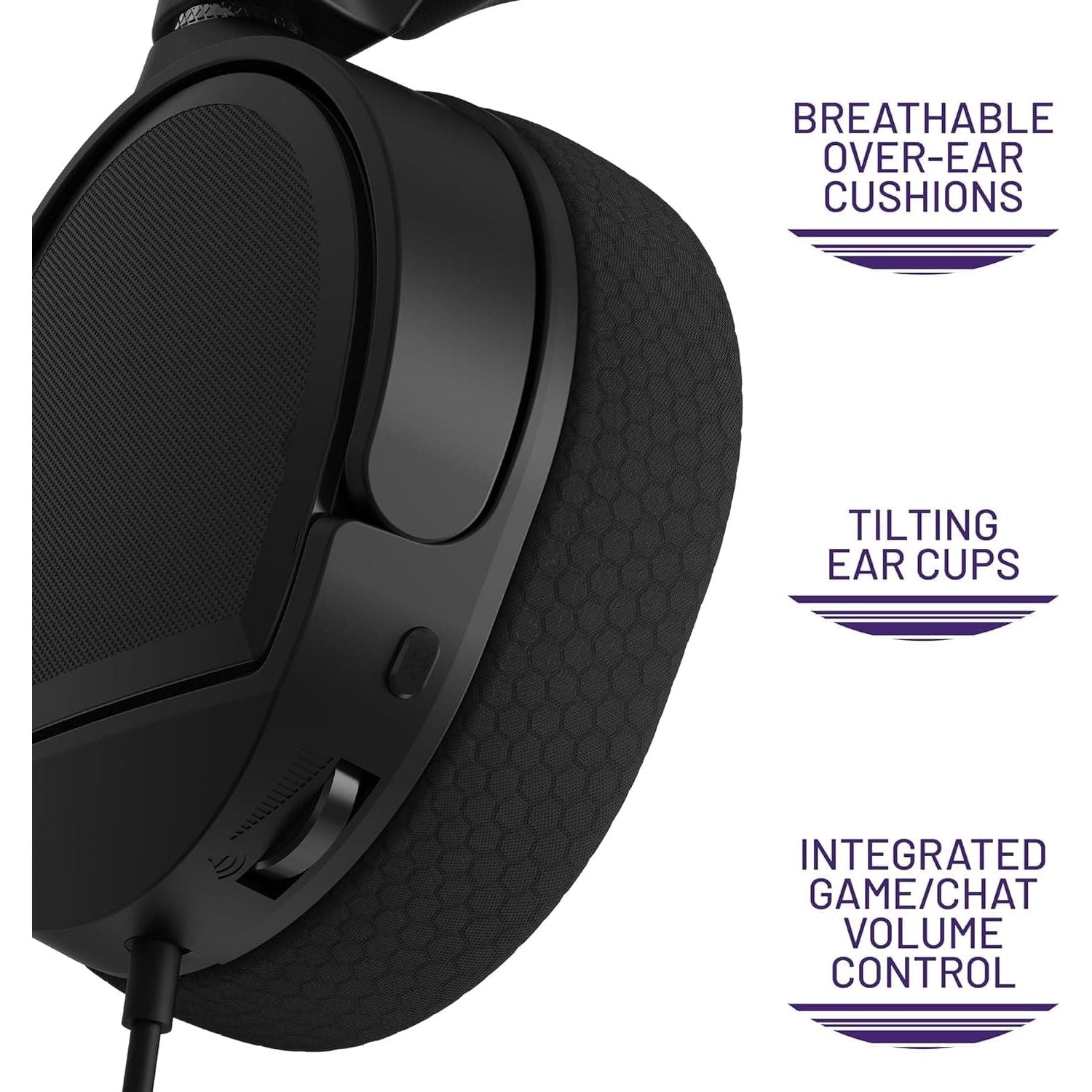 Buy Stealth,STEALTH ECLIPSE Over Ear Gaming Headset in Black Compatible with PS4, PS5, XBOX, Switch and PC - with Flexible Mic, 3.5mm Jack, 1.5m Cable, Lightweight, Comfortable and Durable - Gadcet UK | UK | London | Scotland | Wales| Near Me | Cheap | Pay In 3 | HEADPHONES / HEADSET