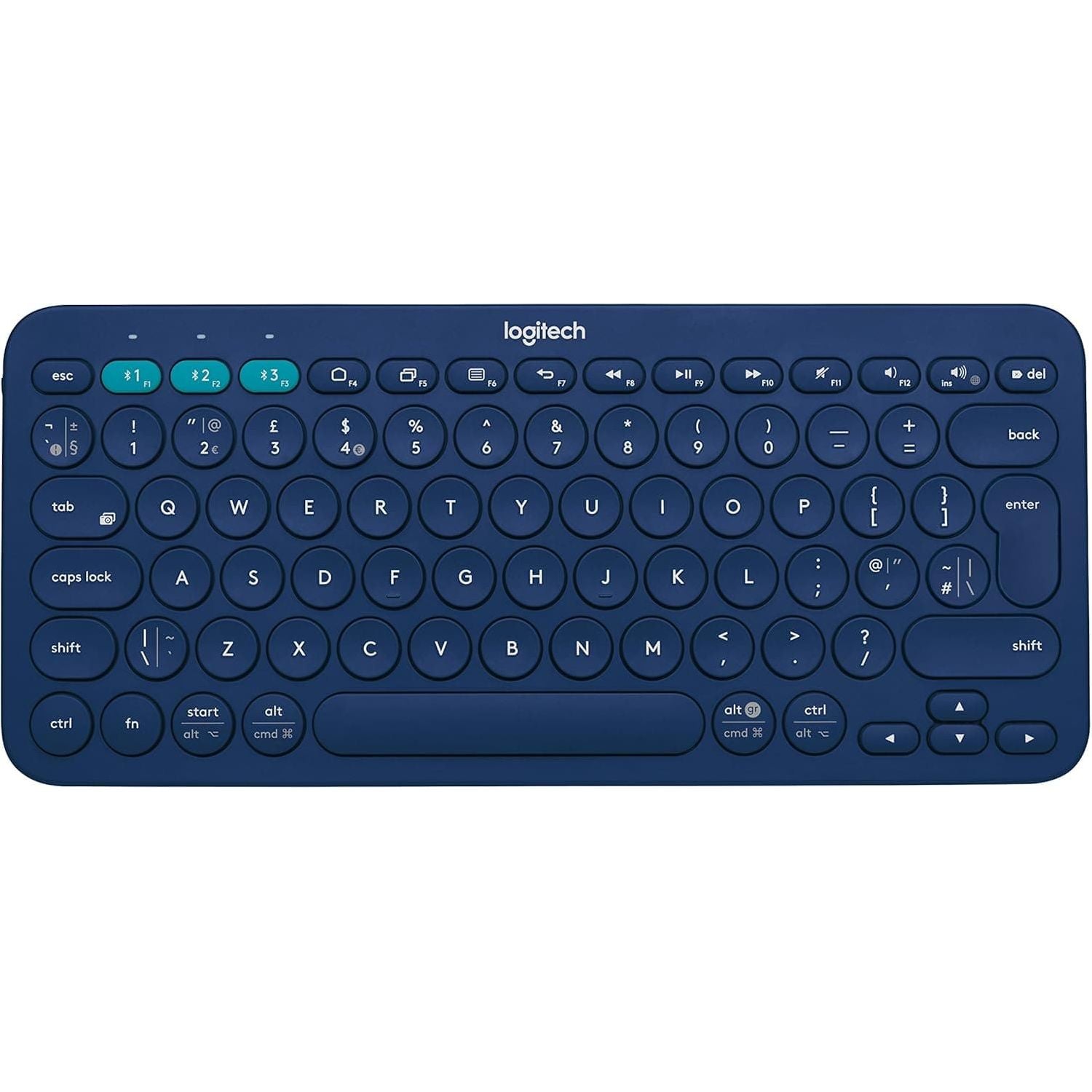 Buy Logitech,Logitech K380 Wireless Multi-Device Keyboard for Windows QWERTY UK Layout - Blue - Gadcet UK | UK | London | Scotland | Wales| Ireland | Near Me | Cheap | Pay In 3 | Keyboards
