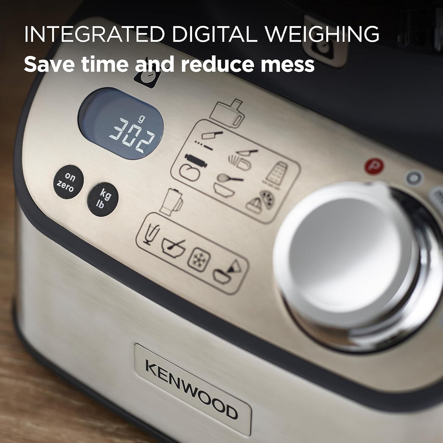 Buy Kenwood,Kenwood MultiPro Express Weigh Food Processor, 8 Processing Tools, Variable Speed with Pulse Function, Integrated Digital Scales, Capacity 3L - Gadcet UK | UK | London | Scotland | Wales| Near Me | Cheap | Pay In 3 | Kitchen & Dining