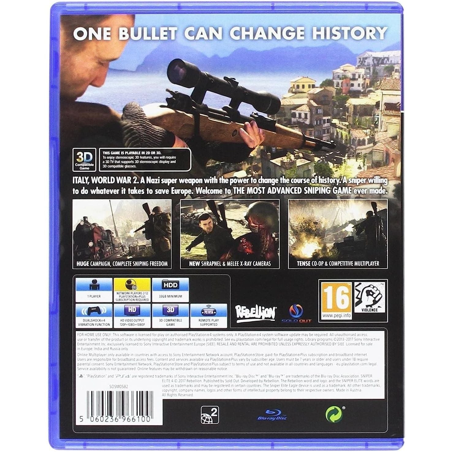 Buy PS4,Sniper Elite 4 (PS4) - Gadcet UK | UK | London | Scotland | Wales| Near Me | Cheap | Pay In 3 | Video Game Software