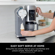 Ninja Swirl by CREAMi NC701UK 13-in-1 Ice Cream & Frozen Dessert Maker – Silver